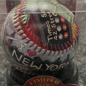 New York Limited Edition Collectible Baseball